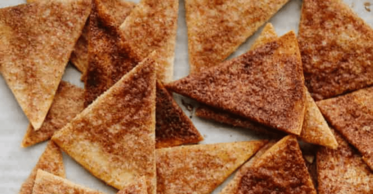 Sweet & Crunchy Cinnamon Sugar Tortilla Chips: Perfect for Any Occasion